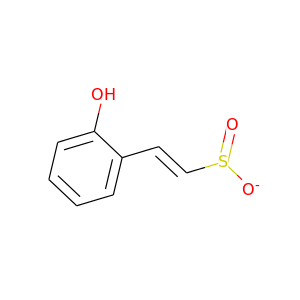 (Z)-2-(2-hydroxyphenyl)ethenesulfinate