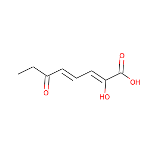2-hydroxy-6-oxo-octa-2,4-dienoate