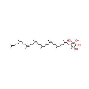 2-octaprenyl-3-methyl-5-hydroxy-6-methoxy-1,4-benzoquinol