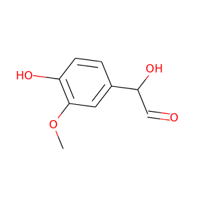 3-methoxy-4-hydroxyphenylglycolaldehyde