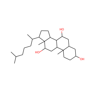 5beta-cholestane-3alpha,7alpha,12alpha-triol