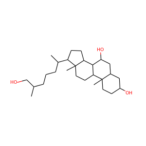 5beta-cholestane-3alpha,7alpha,26-triol