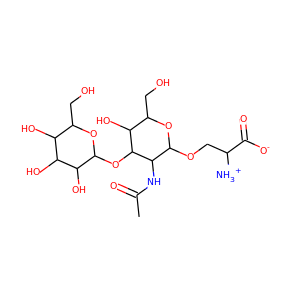 D-galactosyl-3-(N-acetyl-beta-D-galactosaminyl)-L-serine