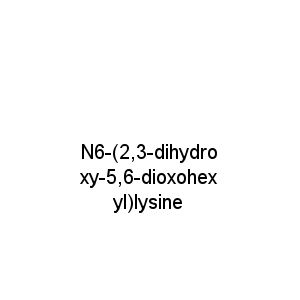 N6-(2,3-dihydroxy-5,6-dioxohexyl)lysine