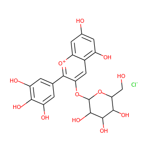 delphinidin-3-glucoside