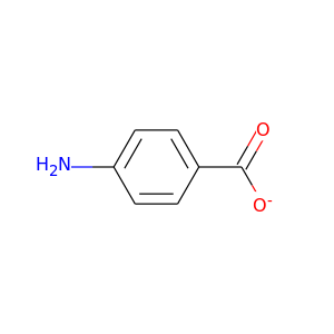 p-Aminobenzoate