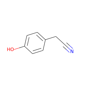 p-hydroxyphenylacetonitrile